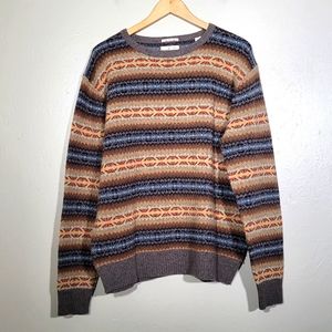 Men's Multicolor Striped Sweater